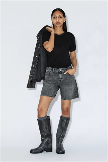 Dr. Denim, Hill shorts, Mid Grey Used 